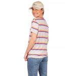 Tricou Kazane Indra Oatmeal Stripe Gray XL