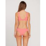 Bikini Volcom Simply Rib Cheeky Reef Pink XS