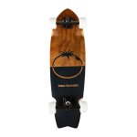 Surfskate Blue Tomato Logo 32" Black