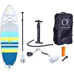 Paddle Board Ocean Pacific Sunset All Round 9'6 Inflatable Alb /Gri/Galben
