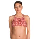Bikini Sutien RVCA Triangle Row Havana red XS