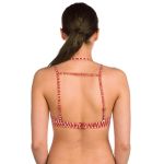 Bikini Sutien RVCA Triangle Row Havana red XS