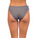 Bikini Bottom Zelaous Basic Surf Bottom Stone Grey Ash
