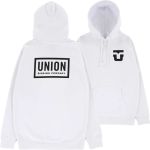 Hanorac Union Team Hoodie White XL