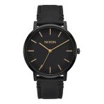 Ceas Nixon The Porter Leather Black