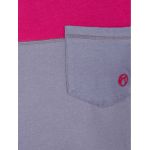 Tricou Kazane Flip Folkstone Gray Beaujolais S
