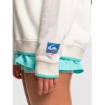 Bluza Quiksilver X Stranger Things Lenora Half Zip Snow White L