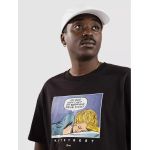 Tricou Key Street Boyfriend Black S