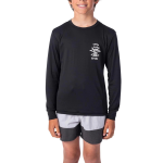 Bluza Lycra Copii Rip Curl Search Logo Longsleeve Lycra Black T10
