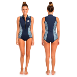 Neopren Rip Curl G Bomb S/Less Bikini Blue White 6