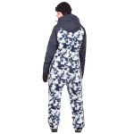 Costum Snow Oneskee Original Pro Long Overall Blue Tie Dye LXL