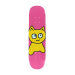 Skateboard Deck Meow Big Cat Pink 7.25"