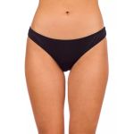 Bikini Damsel Flat Rib Black