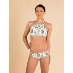 Bikini Sutien Malibu Tahoe Desert Halter White Multi