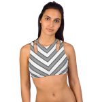Bikini Sutien Rip Curl Mirage Line Up High Neck Black