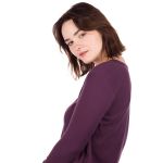 Bluza Kazane Margot Plum Perfect Violet