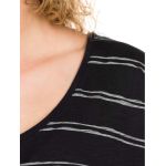 Rochie Bleed Sun Stripped Dress Black