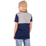Tricou Coal Emma Dress Blue Heather Grey