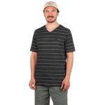 Tricou Kazane Landscape Charcoal Heather Stripe Gray