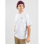 Tricou Patagonia P-6 Logo Responsibili White B