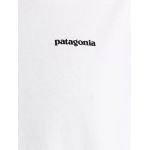 Tricou Patagonia P-6 Logo Responsibili White B