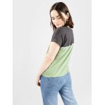 Tricou Kazane Yrsa Charcoal Heather Basil Hot