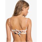 Bikini Top Roxy Swim The Sea Bralette Peach Blush Bright Skies