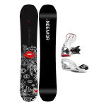 SET ENDEAVOR Ranger x Lee McConnell W25 x Legaturi Snowboard CLEW Freedom 1.0 2025 White L
