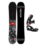 SET ENDEAVOR Ranger x Lee McConnell W25 x Legaturi Snowboard CLEW Freedom 1.0 2025 White L
