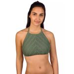 Bikini Sutien Malibu Boho Knit High Neck Olive