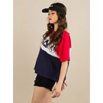 Tricou Fila Allison Black Iris Red White