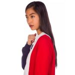 Bluza Fila Panel Peacoat Red White