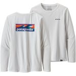 Bluza Lycra Patagonia Daily Graphic Logo White M