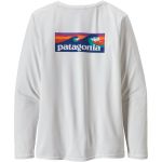Bluza Lycra Patagonia Daily Graphic Logo White M