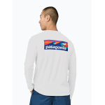 Bluza Lycra Patagonia Daily Graphic Logo White M