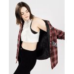 Geaca Iarna Broken Promises Emotional Quilted Flannel Red