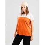 Tricou Kazane Yrsa Orange Oatmeal Gold Flam