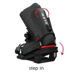 Legaturi Snowboard CLEW Freedom 1.0 Black 2025 L