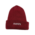 Caciula Broken Promises Cherry Black Pattern