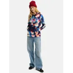 Hanorac BURTON - Women's Oak Pullover Hoodie - FLORAL BLUR