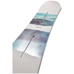 Placa Snowboard BURTON - CULTIVATOR Flat Top WATERCOLOR 155 W26 x Legaturi Snowboard CLEW Freedom 1.0 2025 Black