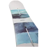 Placa Snowboard BURTON - CULTIVATOR Flat Top WATERCOLOR 155 W26 x Legaturi Snowboard CLEW Independence 1.0 2026 - White