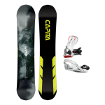 Placa Snowboard CAPiTA MEGA MERCURY 2026 157 x Legaturi Snowboard CLEW Freedom 1.0 2025 White