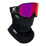 Ochelari Ski Snowboard Unisex Anon M4 Cylindrical Black Red