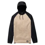 Hanorac Termal BURTON - Men's Crown Weatherproof - SUMMIT TAUPE True Black - L