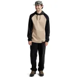 Hanorac Termal BURTON - Men's Crown Weatherproof - SUMMIT TAUPE True Black - L