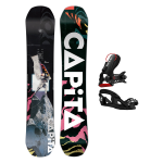 Placa Snowboard CAPiTA D.O.A. 2026 x Legaturi Snowboard CLEW Freedom 1.0 2025 Black