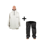 SET Hanorac SKI SNOWBOARD 20.000mm Endeavor 3L Scout Poncho FIBER x Pantaloni Ski Snowboard ENDEAVOR 3L Elite