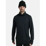 1ST Layer BURTON - Men's Midweight Base Layer Long Neck Shirt - True Black