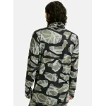 1ST Layer BURTON - Men's Midweight Base Layer Long Neck Shirt - Graffiti Camo